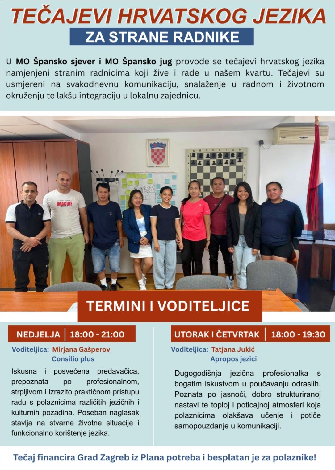 Croatian language courses